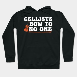 Funny Cello Player Quote Hoodie